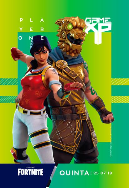 Game XP 2019 - Credencial Quinta Player One