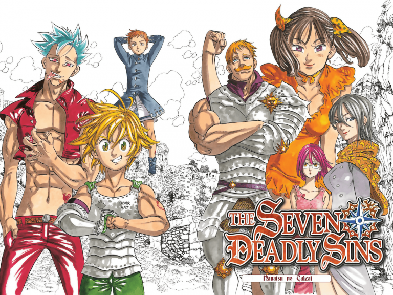 Capítulo final do Mangá de The Seven Deadly Sins será lançado em 25 de