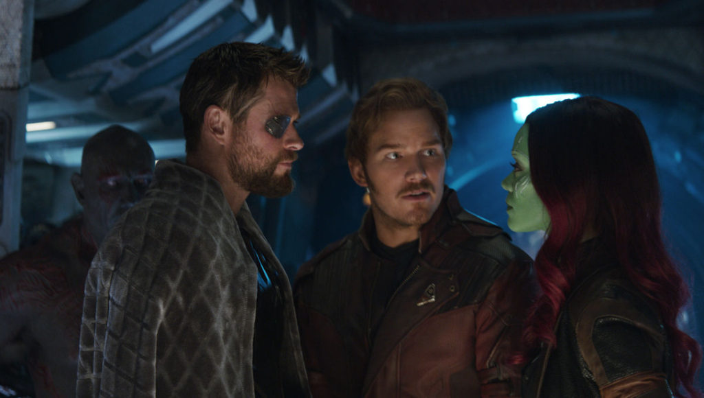 Chris Pratt e Chris Hemsworth