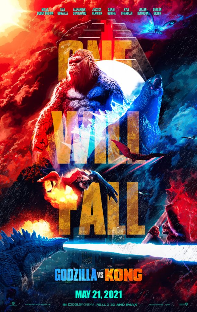 Godzilla vs. Kong ganha cartazes oficiais | Vigília Nerd
