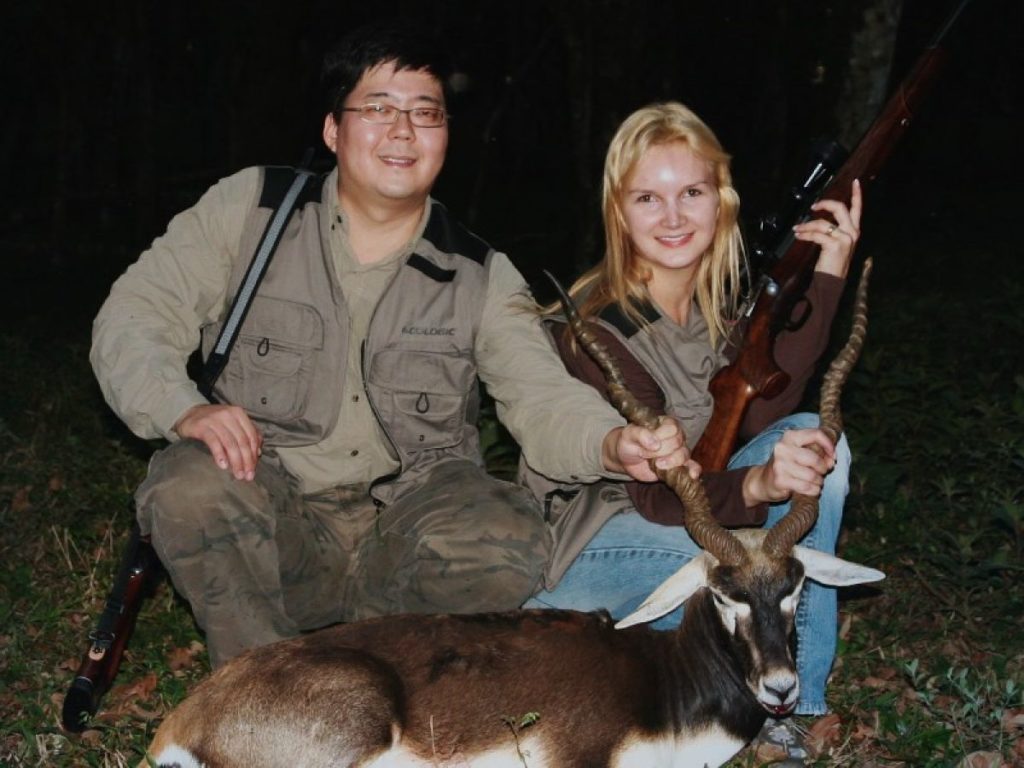 A caça era um esporte adorado pelos dois