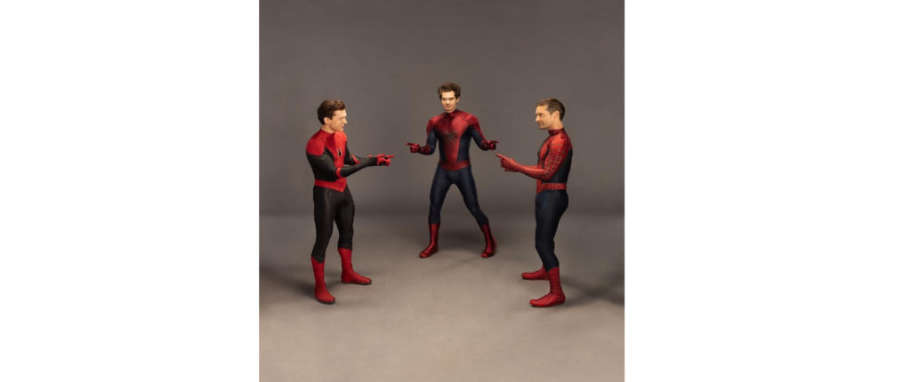 O famoso MEME em live action em Homem-Aranha: Sem Volta Para Casa