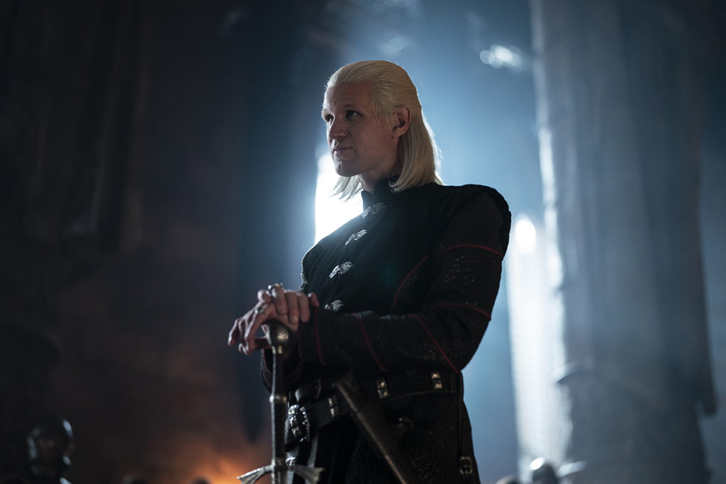 Matt Smith como Príncipe Daemon Targaryen em House Of The Dragon