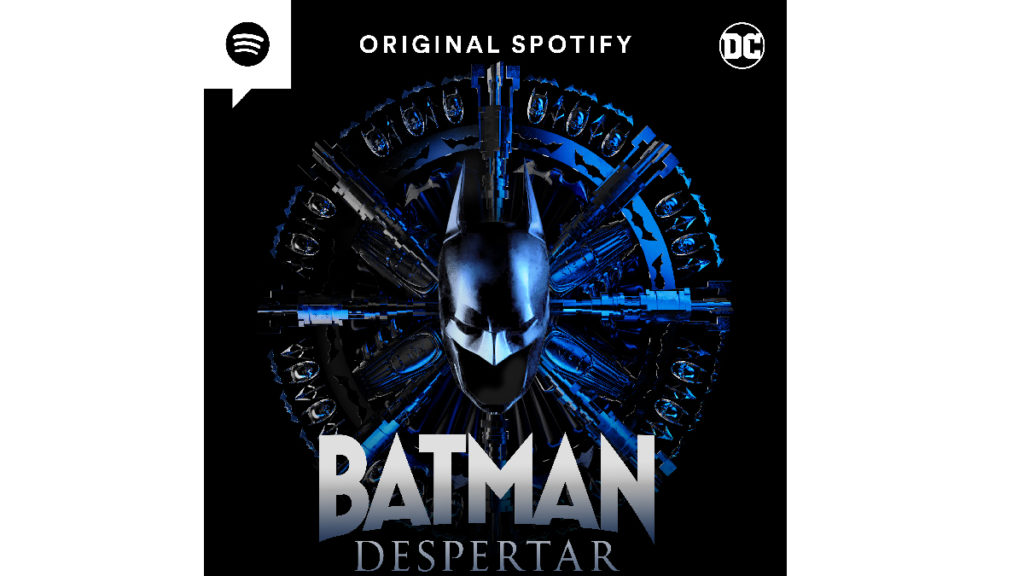 Pôster da audiossérie Batman Despertar de Spotify