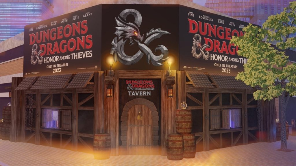 Estande de Dungeons & Dragons na San Diego Comic-Con