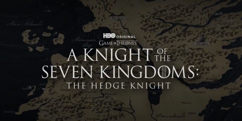 O Cavaleiro dos Sete Reinos em desenvolvimento na HBO